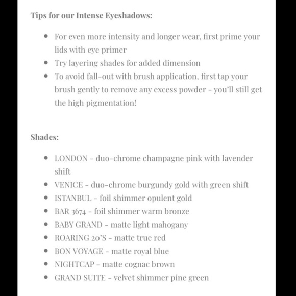 NIB NOMAD Venice-Simplon Express Palette CARRY-ON EYESHADOW PALETTE - Picture 7 of 8